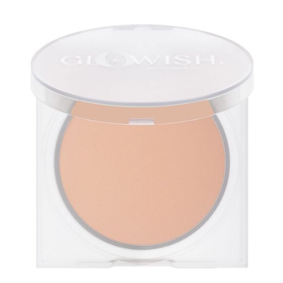 Huda Beauty FULL SIZE Glowish Pressed Powder in Fair/Cool - Picture 4 of 12